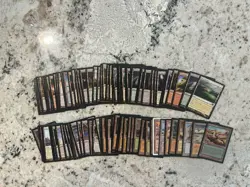 Mtg Non Basic Land Lot x100 - Magic The Gathering Special And Multi Land Lot - Image 1