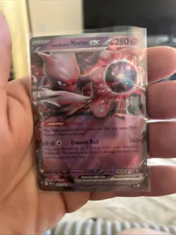 Team Rocket’s Mewtwo Ex 081/182 Sv10 Destined Rivals Pokemon TCG T184 - Image 1