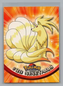 1999 Pokemon TCG Topps TV #38 Ninetails - Image 1