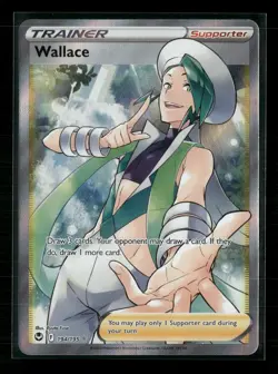 Pokemon TCG - Wallace (Full Art) 194/195 - Silver Tempest - Image 1