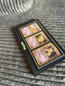 Pokemon Alakazam Kadabra Abra Evolution Set Display Base Set Unlimited - Image 5