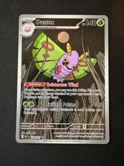 Pokemon TCG Ascended Heroes Dustox 220/217 Illustration Rare English NM+ - Image 1
