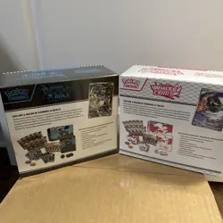 Pokemon TCG Black Bolt and White Flare Elite Trainer Box ETB Set of 2 Sealed - Image 3