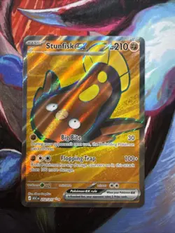 Ascended Heroes Pokemon - Stunfisk ex - 252/217 English - Image 1