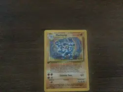 Pokemon TCG Machamp Base Set 8/102 Holo 1st Edition Holo Rare - Image 1