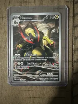 Pokemon TCG Haxorus Illustration Rare SV Black Bolt NM Condition English - Image 1