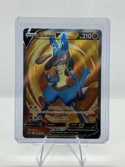Pokemon TCG Lucario VSTAR V Promo Holo Set SWSH214 SWSH213 English - Image 4