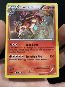 Pokemon TCG - Charizard - 19/113 - Cosmos Holo - Legendary Treasures minty - Image 1