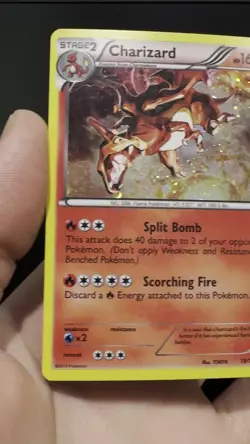 Pokemon TCG - Charizard - 19/113 - Cosmos Holo - Legendary Treasures minty - Image 2