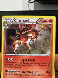 Pokemon TCG - Charizard - 19/113 - Cosmos Holo - Legendary Treasures minty - Image 3