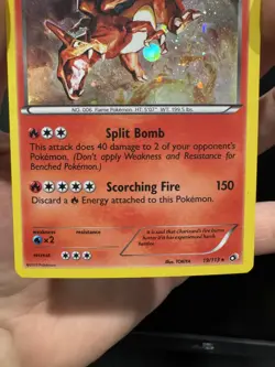 Pokemon TCG - Charizard - 19/113 - Cosmos Holo - Legendary Treasures minty - Image 4