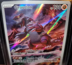 Groudon Paradox Rift 199/182 Holo Nurikabe Art- Pokemon TCG - Image 1
