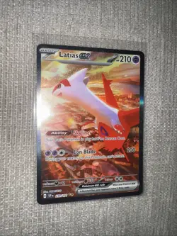 Pokemon Latias EX TCG Surging Sparks 239/191 Special Illustration Rare - Image 2