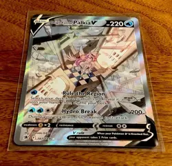 Pokemon Origin Forme Palkia V Full Art Ultra Rare Holo 167/189 Astral Radiance - Image 1