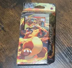 Pokemon Sun & Moon Team Up Theme Deck Relentless Flame Charizard 2019 NEW - Image 1