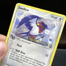 Pokemon Swellow 41/106 Reverse Holo EX Emerald Stamped MP/HP - Image 2