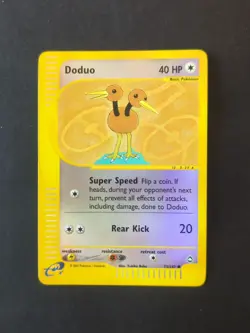 Pokemon TCG Reverse Holo Doduo Aquapolis - Image 1