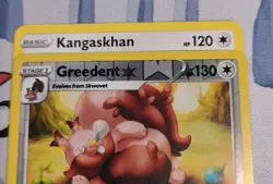 Pokemon TCG Reverse Holo Rare Greedent 151/196 EXTRA THICK INK ERROR - Image 5