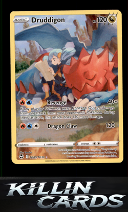 Druddigon TG09/TG30 Pokemon Ultra Rare SWSH12: Silver Tempest Trainer Gallery Ca - Image 1