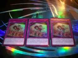 3x Mitsurugi Great Purification 1st Edition Ultra Rare L26D-ENM20 Yu-Gi-Oh! - Image 1