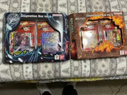 One Piece TCG Illustration Box Vol. 5 And Vol.6 Bandai Brand New Sealed - Image 1