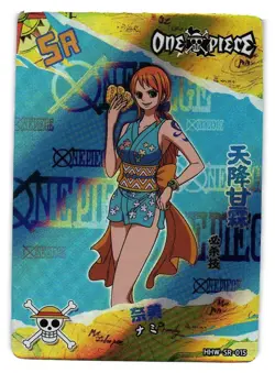 NAMI SR HHW-SR-015 One Piece Thousand Sunny Anime Collectible Card - Image 1