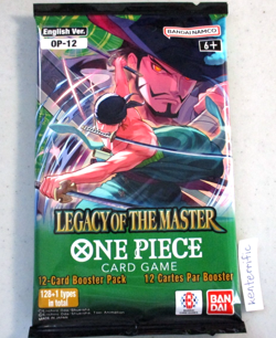 Legacy of The Master Booster Pack One Piece Card Game OP-12 English OP12 - Image 1
