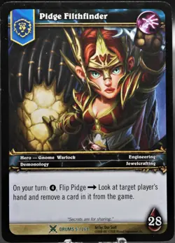 WORLD OF WARCRAFT TCG Blizzard "DRUMS OF WAR" SINGLES Basic YOU PICK 2008 - Image 3