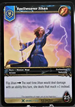 WORLD OF WARCRAFT TCG Blizzard "DRUMS OF WAR" SINGLES Basic YOU PICK 2008 - Image 5