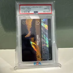 2024 DISNEY LORCANA EN 3-INTO THE INKLANDS ENCHANTED #207 PRIDE LANDS PSA 10 - Image 2