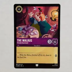 The Walrus 46/204 Disney Lorcana Azurite Sea Regular Uncommon Card NM - Image 1