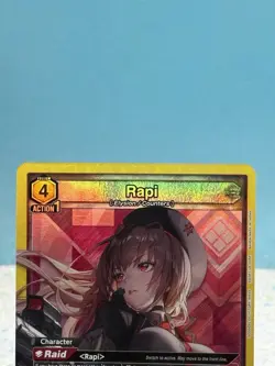 Union Arena CCG Nikke Rapi Ue14BT/NIK-1-106 Super Rare - Image 2