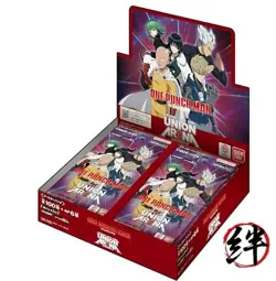 BANDAI UNION ARENA Booster Pack One Punch Man [UA35BT] BOX contains 16 packs - Image 1