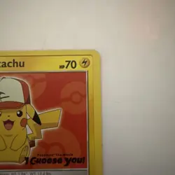Ash's Pikachu SM109 I Choose You Movie Promo Pokemon Card - Image 3