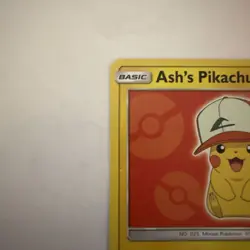 Ash's Pikachu SM109 I Choose You Movie Promo Pokemon Card - Image 4