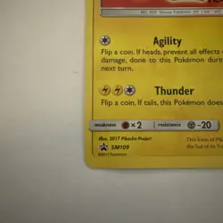 Ash's Pikachu SM109 I Choose You Movie Promo Pokemon Card - Image 5