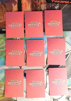 Pokemon Lest Go Eevee Database Set Of 9 Cracked Ice Holo Peru Cards - Image 2