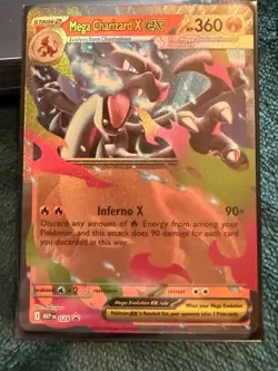 Pokemon Card TCG: Mega Charizard x EX Promo 029 Holo - Image 1