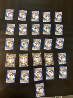Lot of 26 Pokemon TCG cards including Gold Rare, Full Art, (IR), AR, EX cards - Image 2