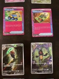 Lot of 26 Pokemon TCG cards including Gold Rare, Full Art, (IR), AR, EX cards - Image 5