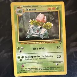 pokemon lot 8cards, Vintage, Rare, Base set 2 Wartortle, Gastly, Ivysaur - Image 2