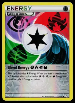 Pokemon Card - Blend Energy GFPD Dragons Exalted 117/124 Uncommon Reverse Holo - Image 1