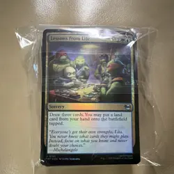 Magic: The Gathering Teenage Mutant Ninja Turtles 2026 playable foil cards 55ct. - Image 1