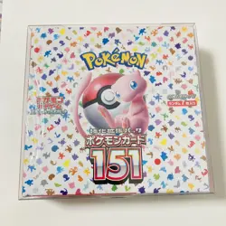 Pokemon Cards Scarlet Violet Pokemon Card 151 sv2a Booster Sealed Box Japanese - Image 1