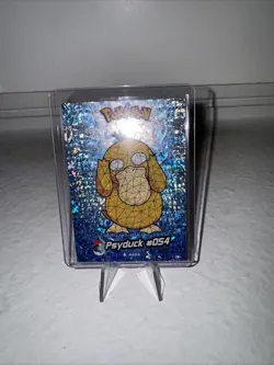 Psyduck 054 Crystal Card Collection Nintendo Pokemon - Image 1