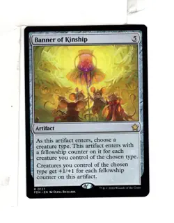 MTG SkeenAB Banner of Kinship from FDN. NM. - Image 1