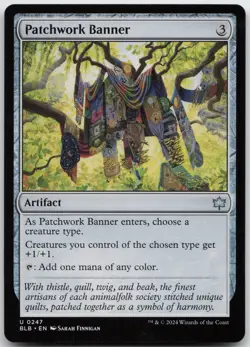 Patchwork Banner (247) Bloomburrow NM - MTG - Image 1