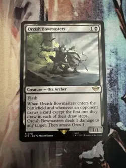 Orcish Bowmasters 0103 LTR MTG NM/Mint Lord of the Rings Rare - Image 1