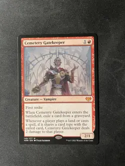 Mtg Cemetery Gatekeeper LP - Image 1