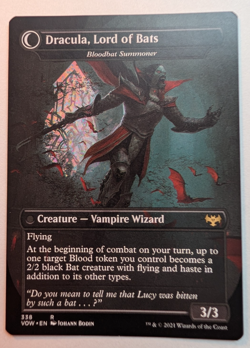 MTG - Dracula, Lord of Blood - VOW - R - 338 - Image 2